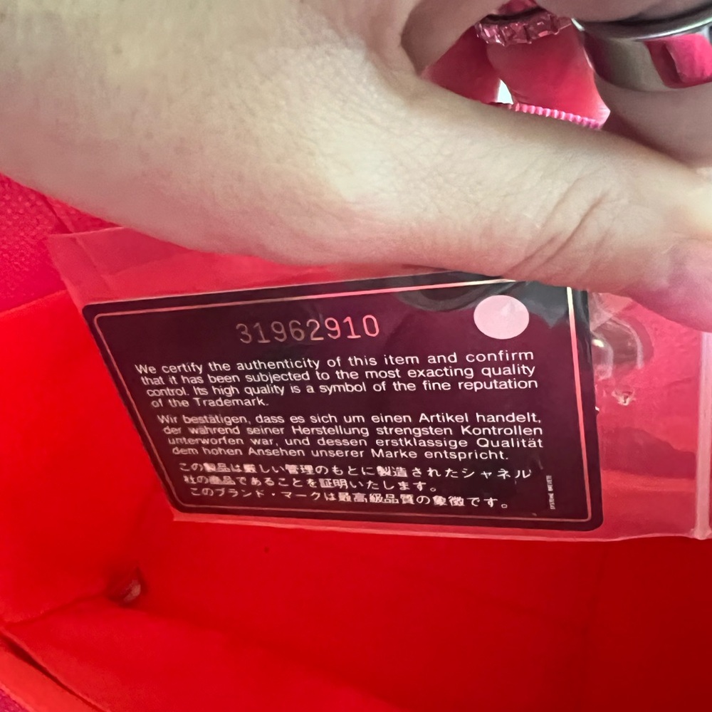 CHANEL Hot Pink & Orange Shoulder Bag - Picture 2 of 8